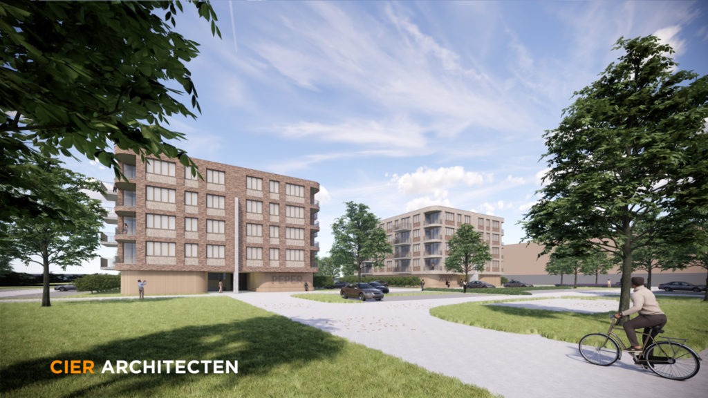 Weijerstaete nieuwbouw 68 appartementen Boxmeer_visual Cier Architect 2