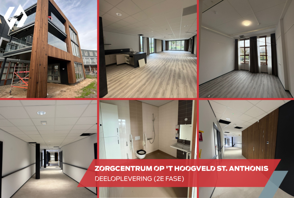 uitbreiding/renovatie zorgcentrum op 't Hoogveld St. Anthonis Ven der Heijden bouw en ontwikkeling